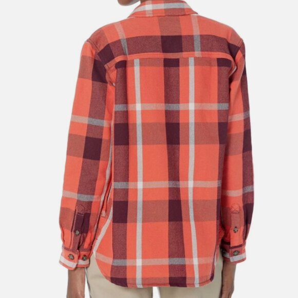 SALE new Carhartt Rugged Flex Loose Fit Heavyweight COTTON Flannel Shirt 253 T12 - Picture 4 of 6